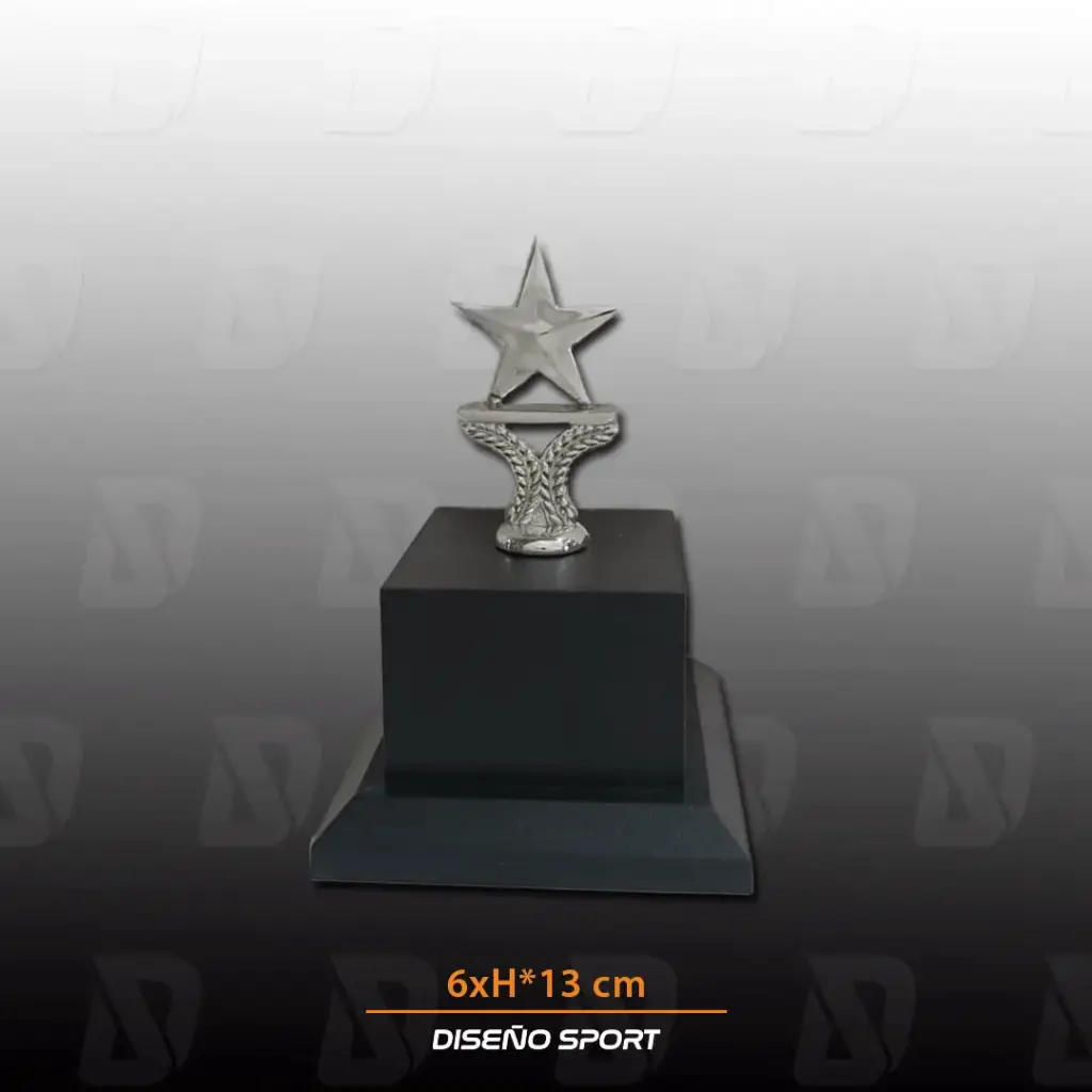 PREMIO BA506-150S ESTRELLA PLATEADA PEQUEÑO 