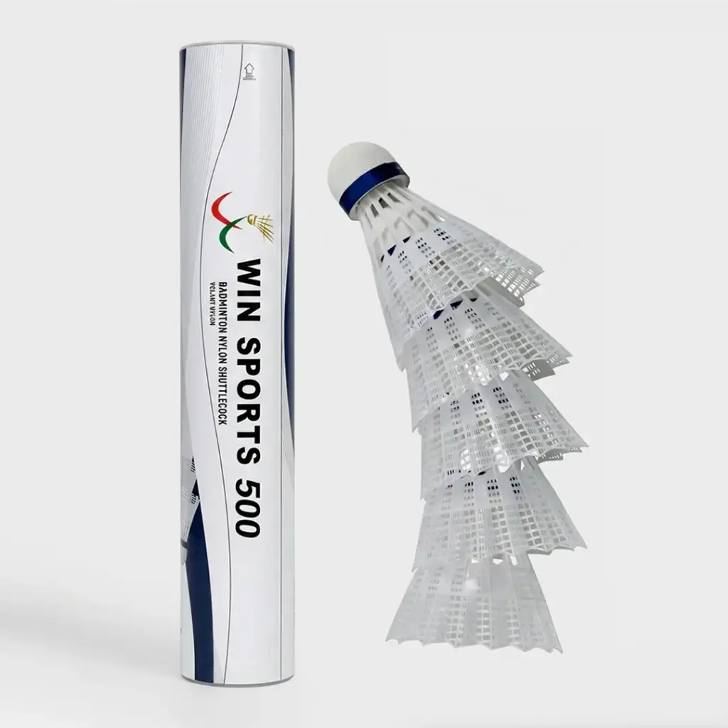 VOLANTE DE BADMINTON DE NYLON SET DE 12