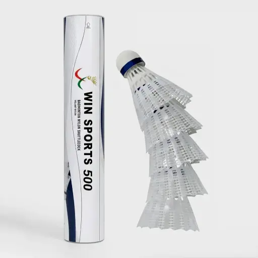 VOLANTE DE BADMINTON DE NYLON SET DE 12