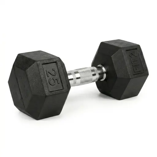 MANCUERNA HEXAGONAL 25LB (UNIDAD)